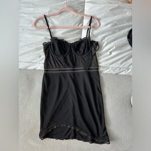 NWT Revolve H:ours black mini dress